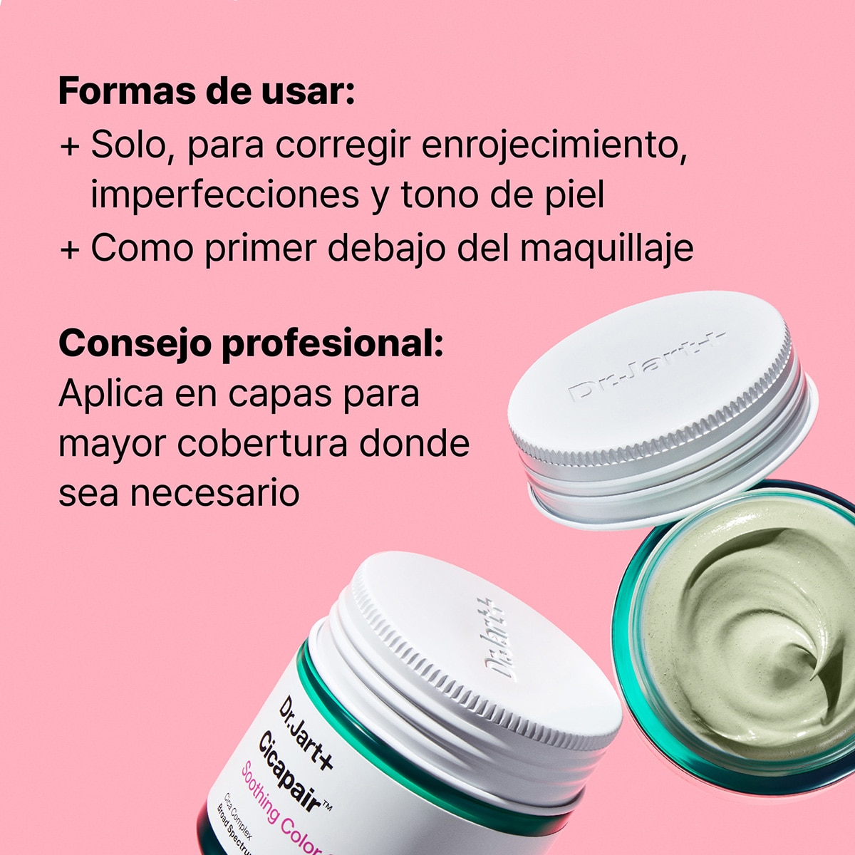 CICAPAIR™ SOOTHING COLOR CORRECTING TREATMENT SPF 30 WITH CENTELLA ASIATICA EXTRACTS (TRATAMIENTO CALMANTE CON COLOR)